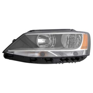HEADLIGHTS for VOLKSWAGEN JETTA SEDAN 2011-2016, DRIVER SIDE, VW2502146